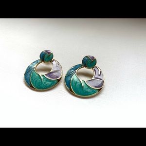 COPY - 80s vintage acrylic earrings